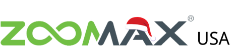 zoomax usa logo xmas version