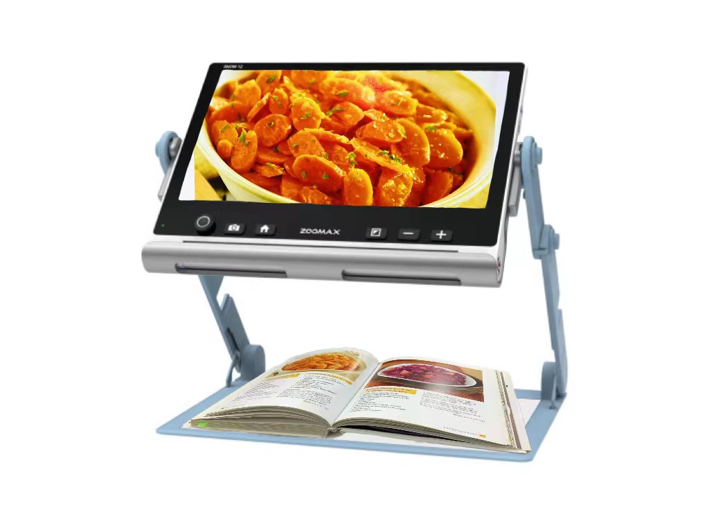 use zoomax snow 12 to read recipes