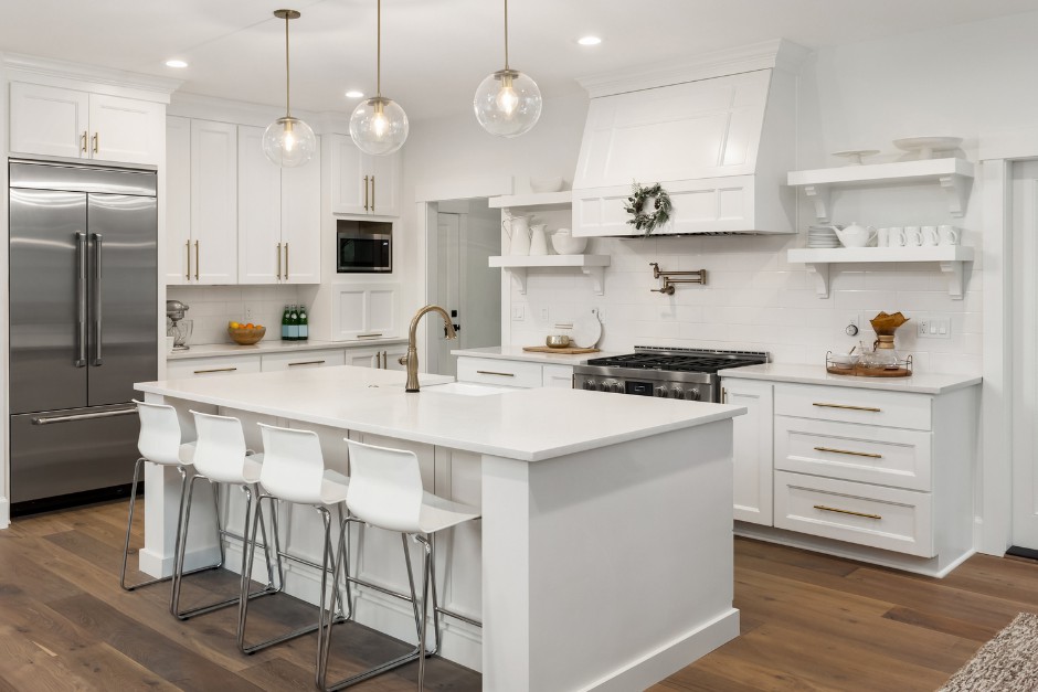 organize an accessible kitchen for the low vision