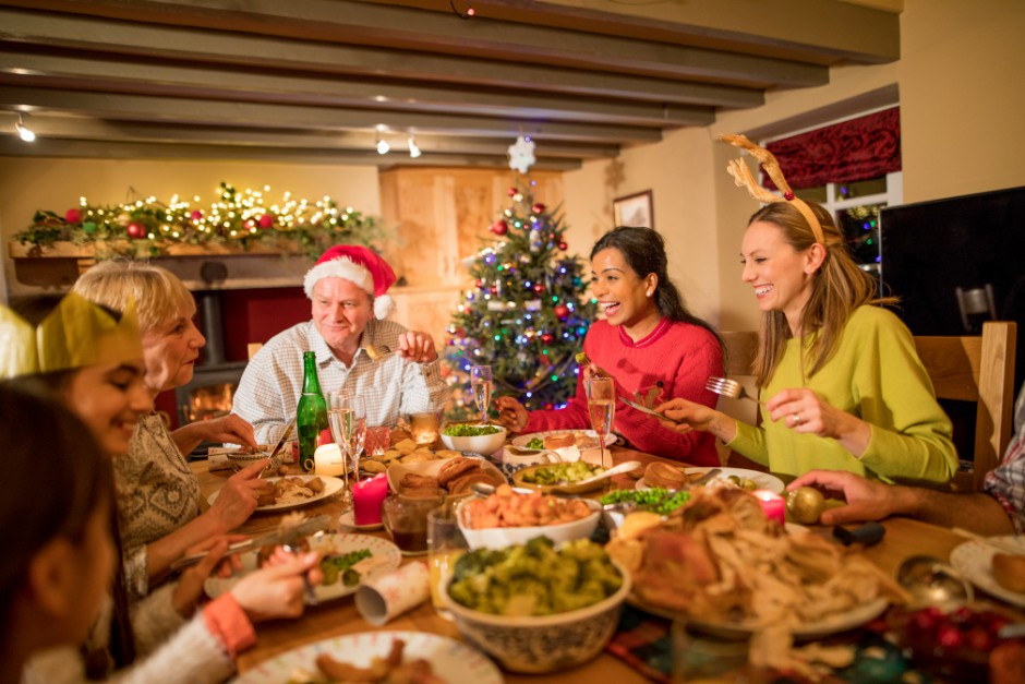cook christmas food with low vision