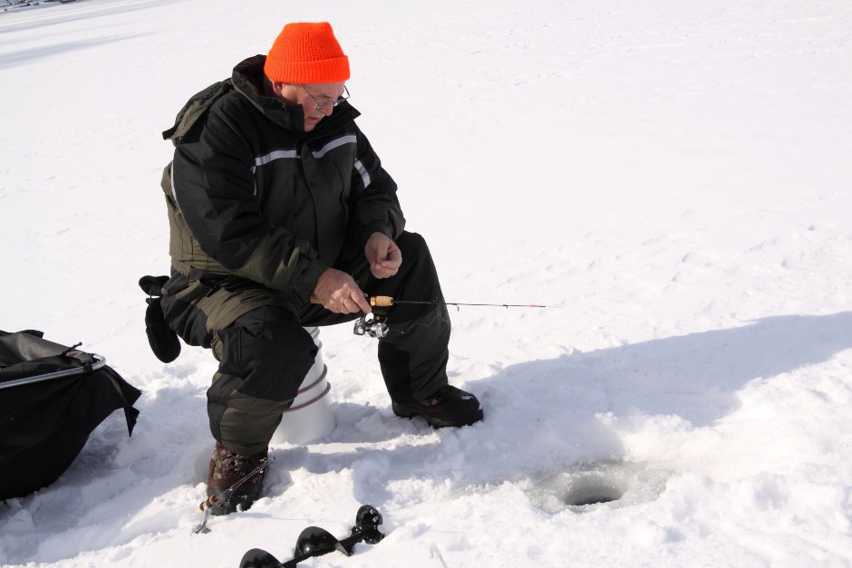 ice fishing for the low vision