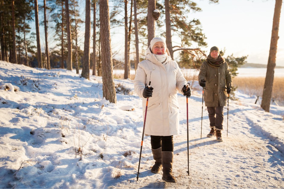 winter nature walks for the low vision